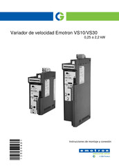 Emotron VS10 Instrucciones De Montaje