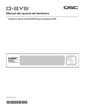 QSC Q-SYS NV-32-H Manual Del Usuario De Hardware