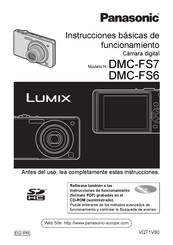 Panasonic Lumix DMC-FS7 Instrucciones Básicas De Funcionamiento