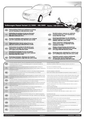 ECS Electronics VW-039-DLC Instrucciones De Montaje