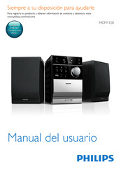 Philips MCM1120/12 Manual Del Usuario