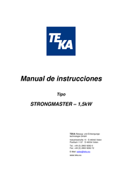 Teka STRONGMASTER Manual De Instrucciones