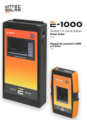 Entec Solar E-Sens Manual De Usuario