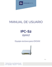 EKSELANS IPC-S2 Manual De Usuario