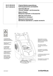 Columbus KS 51 VM 45 M Manual De Instrucciones