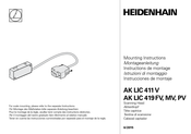 HEIDENHAIN AK LIC 419FV Instrucciones De Montaje