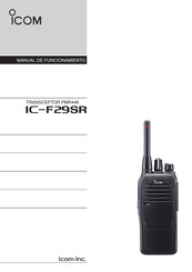 Icom PMR446 Manual De Funcionamiento