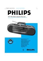 Philips AW 7050/05 Instrucciones De Manejo