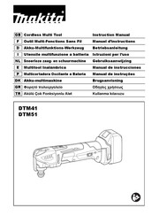 Makita DTM51 Manual De Instrucciones