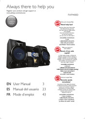 Philips FWM400D/37 Manual Del Usuario