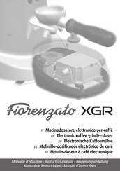 Fiorenzato XGR Manual De Instrucciones