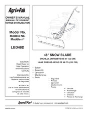 Agri-Fab LBD48D Manual De Usuario