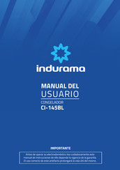 Indurama CI-145BL Manual Del Usuario