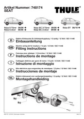 Thule 748174 Instrucciones De Montaje