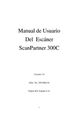 Fujitsu ScanPartner 300C Manual De Usuario