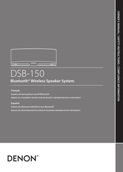 Denon DSB-150 Manual Del Propietário