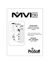 ProSoft MVI56-MCM Manual Del Usuario