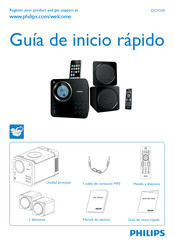 Philips DCM109/37 Guia De Inicio Rapido