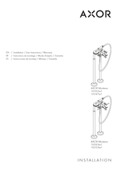 Axor Montreux 165531 Serie Instrucciones De Montaje / Manejo / Garantía