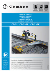 Cembre CS-EU-BK Manual De Uso Y Mantenimiento