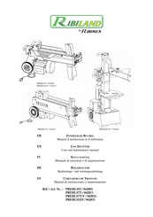 Ribimex Ribiland PREHLS52 Manual De Instrucciones