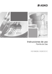 Asko HG9CCE1C Instrucciones De Uso