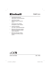 EINHELL TE-MT 7,2 Li Manual De Instrucciones