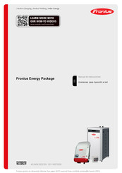 Fronius Energy Package Manual De Instrucciones