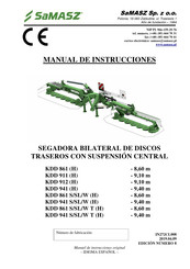 SaMASZ KDD 911 H Manual De Instrucciones