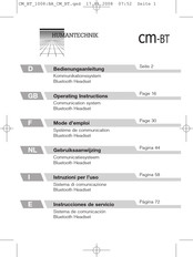 HumanTechnik cm-BT Instrucciones De Servicio