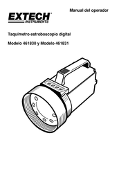 Extech Instruments 461830 Manual Del Operador