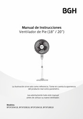 BGH BFSP20W18 Manual De Instrucciones