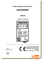 Amazone AMACO Instrucciones De Servicio