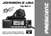 PRESIDENT JOHNSON II USA 24V Manual Del Usuario