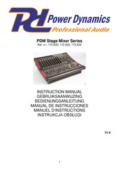 Power Dynamics 172.632 Manual De Instrucciones