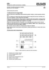 Jung FCA 2 REGHE Instrucciones De Servicio