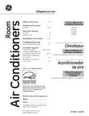 GE AED08 Serie Manual Del Propietario Y Instrucciones De Instalación