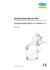 Tyrolit CCE25 Serie Instrucciones De Servicio