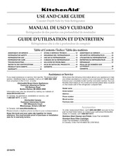 KitchenAid T1WG2L Manual De Uso Y Cuidado