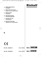 EINHELL 23.603.20 Manual De Instrucciones