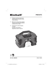 EINHELL 4020463 Manual De Instrucciones