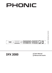 Phonic DFX 2000 Manual Del Usuario