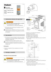 Theben 1214100 Manual De Instrucciones