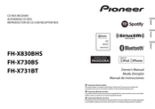 Pioneer FH-X731BT Manual De Instrucciones