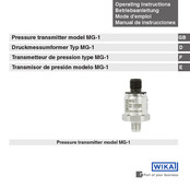 WIKA MG-1 Manual De Instrucciones