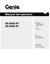 Terex Genie GS-2668 Manual Del Operario