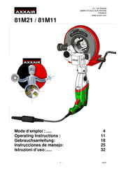 AXXAIR 81M21 Instrucciones De Manejo