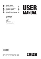 Zanussi ZGG65414SA Manual De Instrucciones