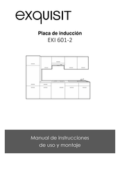 Exquisit EKI 601-2 Manual De Instrucciones De Uso Y Montaje