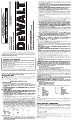 DeWalt D26670 Manual De Instrucciones